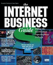 Cover of: The Internet business guide by Rosalind Resnick