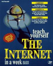 Cover of: Teach yourself the Internet in a week