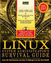 Cover of: Linux system administrator's survival guide by Tim Parker