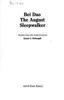 Cover of: The August sleepwalker