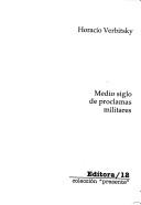 Cover of: Medio siglo de proclamas militares