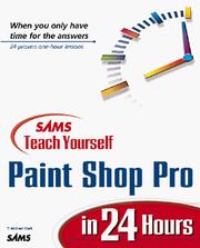 Cover of: Sams teach yourself Paint Shop Pro 5 in 24 hours