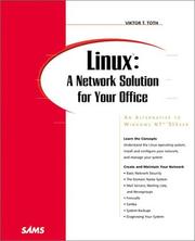 Cover of: Linux: A Network Solution for Your Office