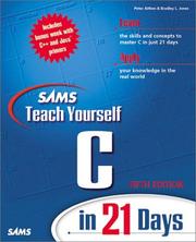 Cover of: Sams teach yourself C in 21 days
