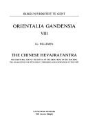 Cover of: The Chinese Hevajratantra by Ch. Willemen.