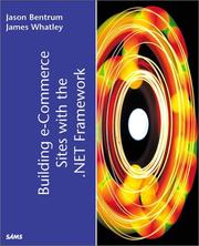 Cover of: Building e-Commerce Sites with the .NET Framework by Jason Bentrum, James Whatley