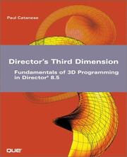 Director's third dimension : fundamentals of 3D programming in Director 8.5