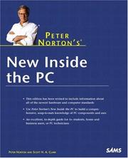 Cover of: Peter Norton's New Inside the PC