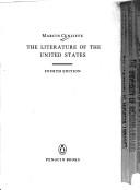 Cover of: The literature of the United States