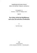 Cover of: Der frühe türkische Buddhismus und seine literarischen Denkmäler