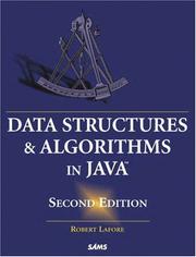 Cover of: Data structures & algorithms in Java by Robert Lafore