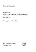 Boethius, "De consolatione philosophiae" by Notker Labeo