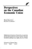 Perspectives on the Canadian economic union