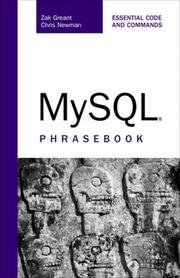 MySQL phrasebook : essential code and commands