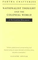 Cover of: Nationalist thought and the colonial world: a derivative discourse?