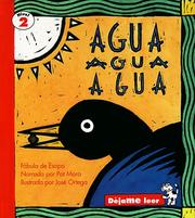 Cover of: Agua agua agua: an Aesop's fable