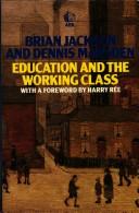 Cover of: Education and the working class