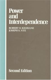 Cover of: Power and interdependence by Robert O. Keohane