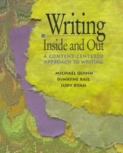 Cover of: Writing inside and out: a content-centered approach to writing
