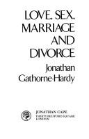 Cover of: Love, sex, marriage and divorce