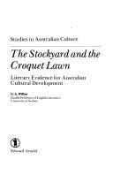 The stockyard and the croquet lawn : literary evidence for Australian cultural development