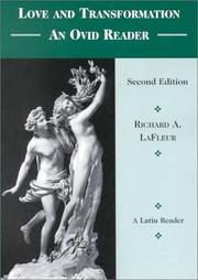 Cover of: Love and transformation: an Ovid reader