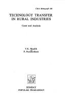 Technology transfer in rural industries : cases and analysis