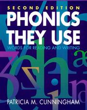 Phonics they use by Patricia Marr Cunningham