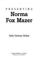 Cover of: Presenting Norma Fox Mazer