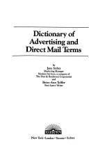 Dictionary of advertising and direct mail terms by Jane Imber