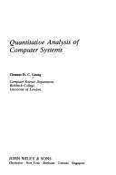 Quantitative analysis of computer systems