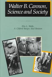 Cover of: Walter B. Cannon: Science and Society
