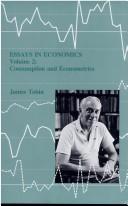 Essays in economics by Tobin, James