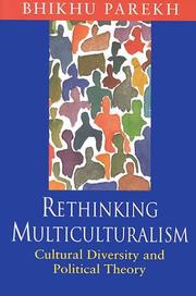 Cover of: Rethinking Multiculturalism: Cultural Diversity and Political Theory