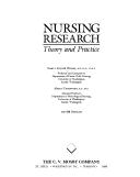 Cover of: Nursing research: theory and practice