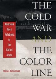 Cover of: The Cold War and the color line