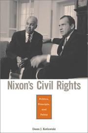 Cover of: Nixon's Civil Rights: Politics, Principle, and Policy