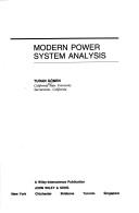 Cover of: Modern power system analysis