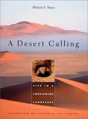 Cover of: A Desert Calling