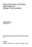 Socio-economic and policy implications of energy price increases : a study prepared for the International Labour Office within the framework of the World Employment Programme with financial support fr