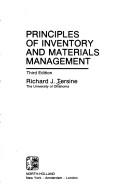 Principles of inventory and materials management by Richard J. Tersine