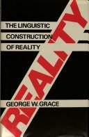 Cover of: The linguistic construction of reality