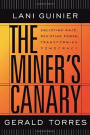Cover of: The Miner's Canary by Lani Guinier, Gerald Torres