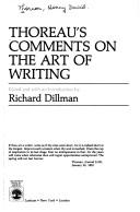 Thoreau's comments on the art of writing