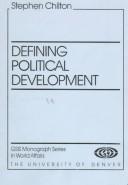 Cover of: Defining political development