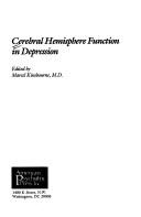 Cover of: Cerebral hemisphere function in depression