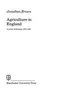 Agriculture in England : a survey of farming, 1870-1947