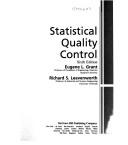 Cover of: Statistical quality control by Eugene Lodewick Grant