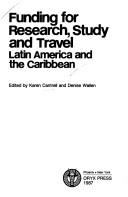 Cover of: Funding for research, study, and travel by Karen Cantrell