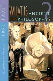 What is ancient philosophy?